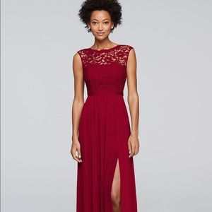 David’s Bridal Bridesmaid Dress